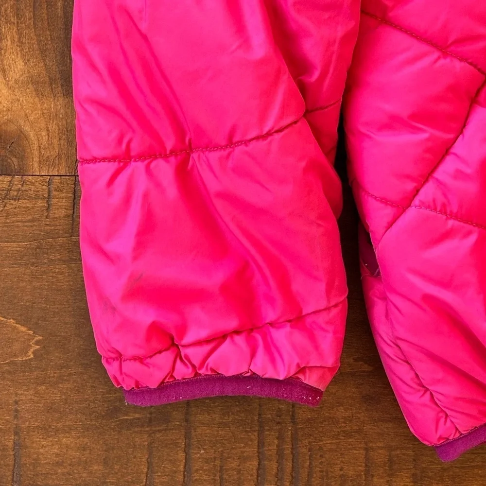 Girls North Face Reversible Puffer Jacket | Girls Large 14/16 | FLAWED